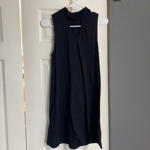 Black cotton dress
